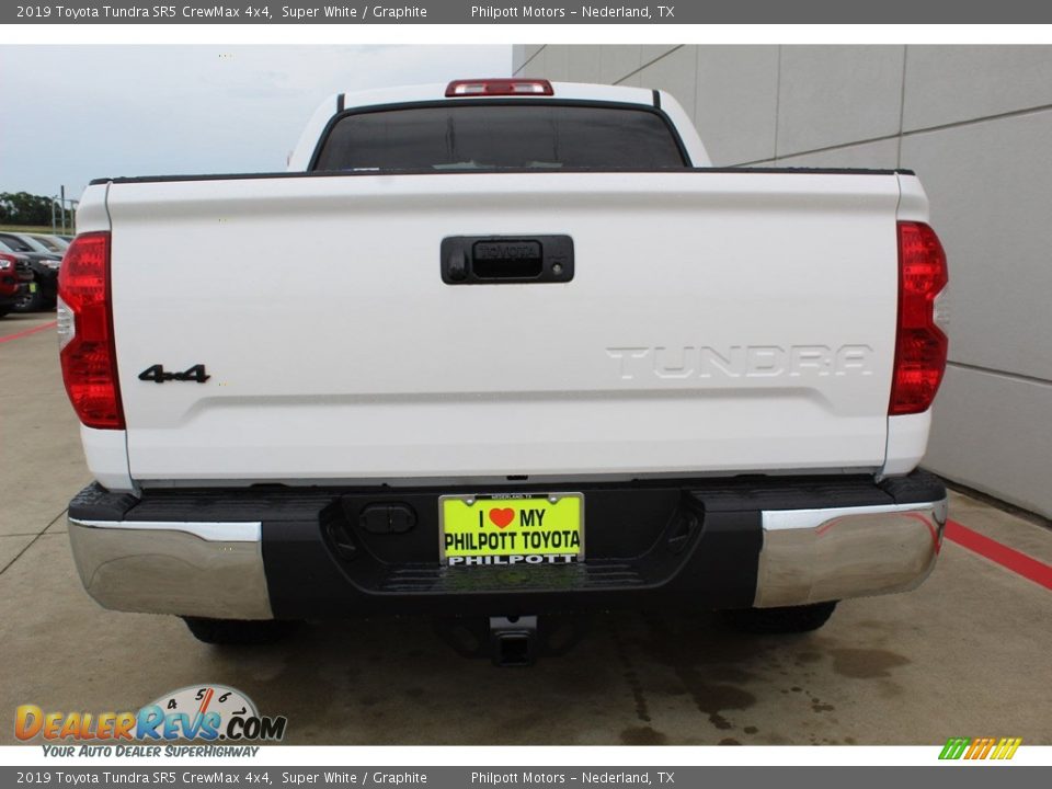 2019 Toyota Tundra SR5 CrewMax 4x4 Super White / Graphite Photo #6