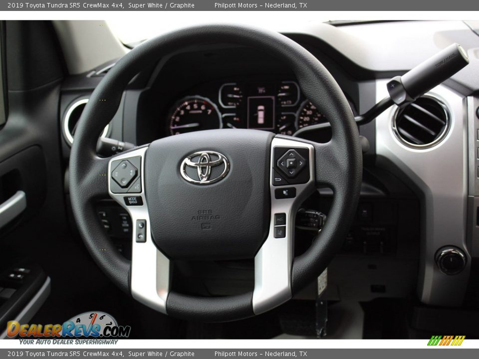2019 Toyota Tundra SR5 CrewMax 4x4 Super White / Graphite Photo #20