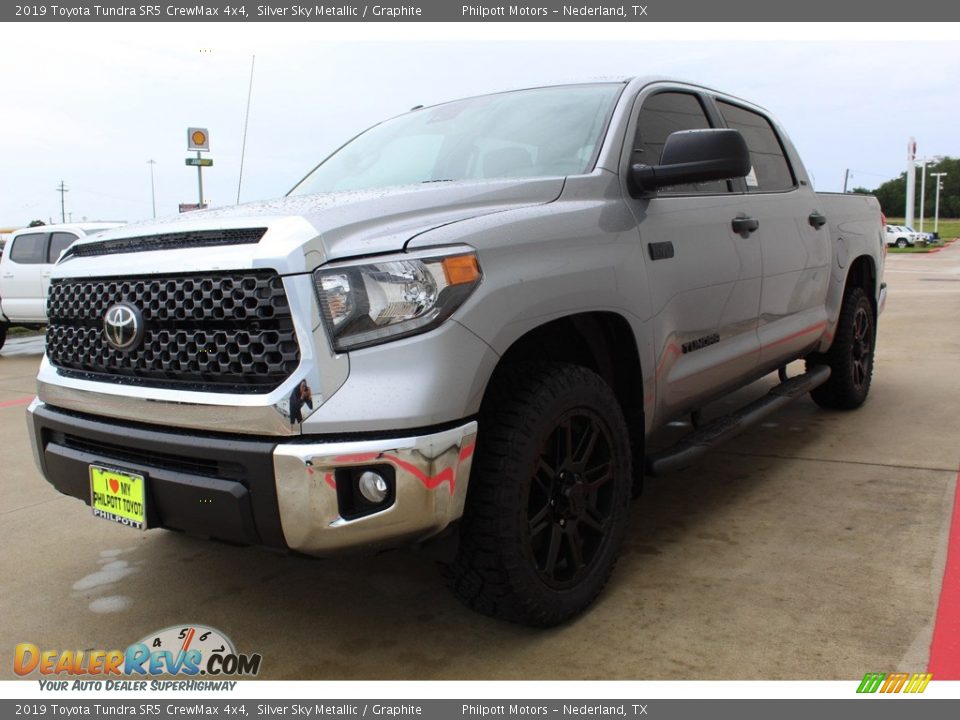 2019 Toyota Tundra SR5 CrewMax 4x4 Silver Sky Metallic / Graphite Photo #4