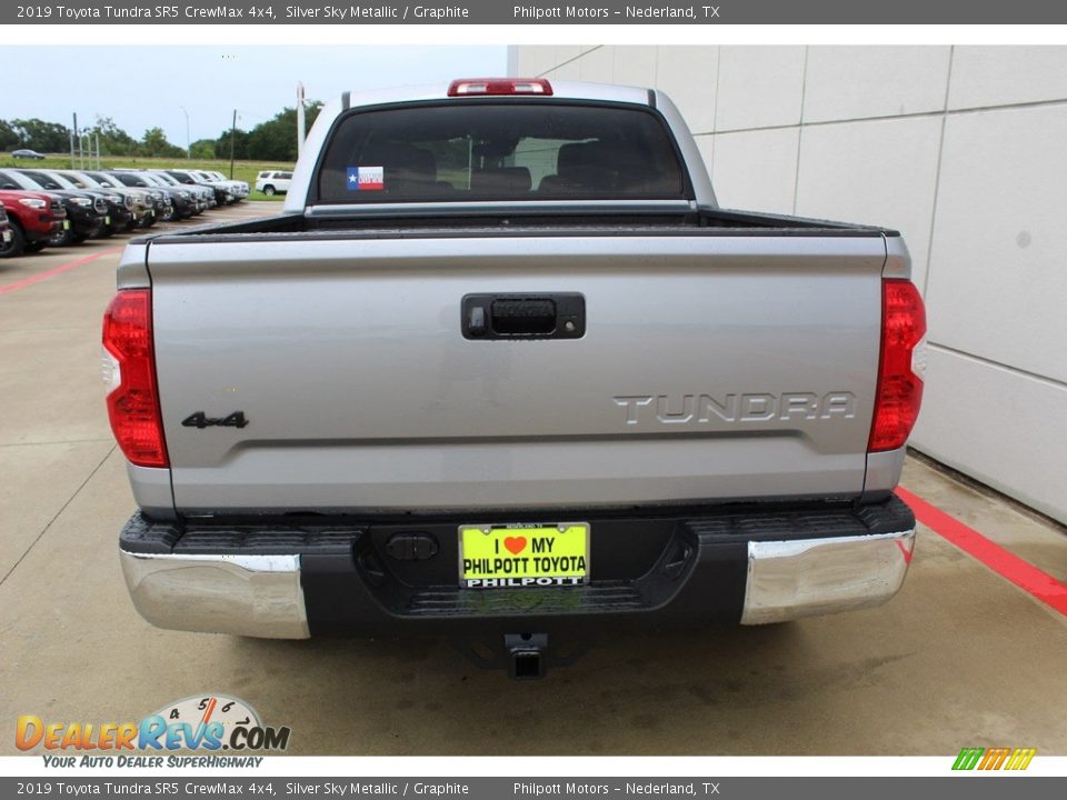 2019 Toyota Tundra SR5 CrewMax 4x4 Silver Sky Metallic / Graphite Photo #7