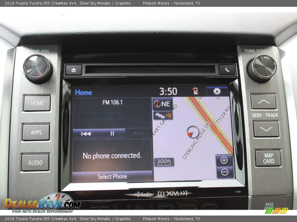 2019 Toyota Tundra SR5 CrewMax 4x4 Silver Sky Metallic / Graphite Photo #16