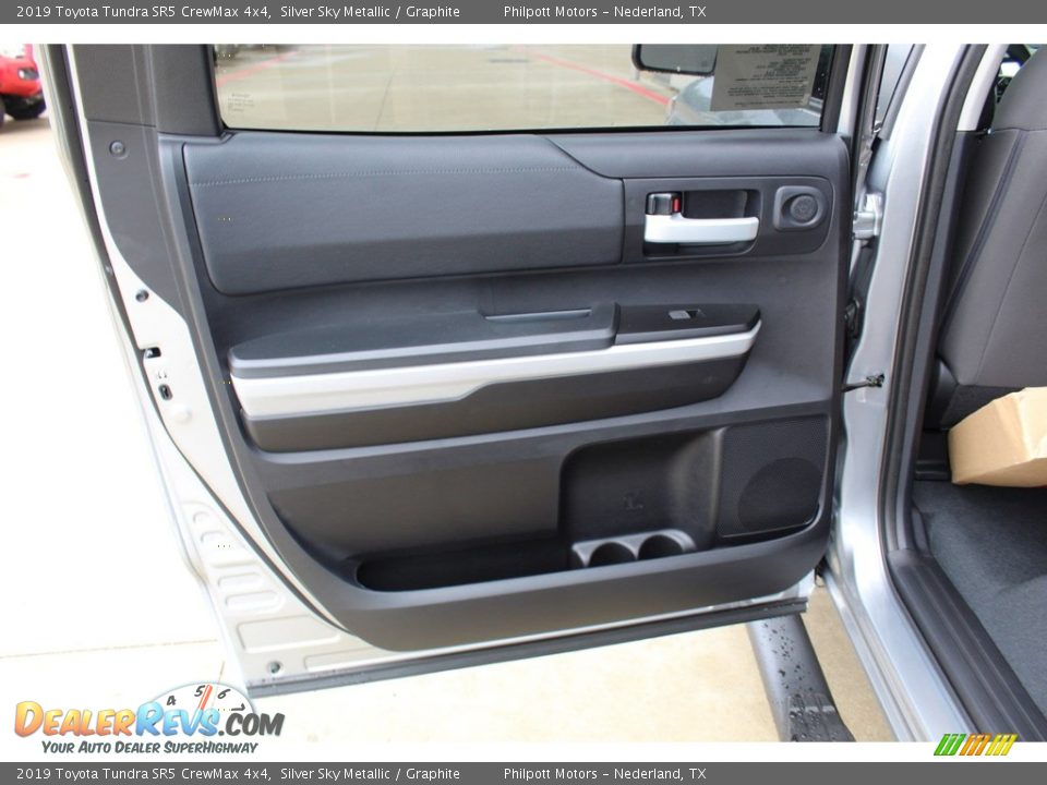 2019 Toyota Tundra SR5 CrewMax 4x4 Silver Sky Metallic / Graphite Photo #19