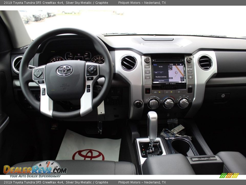 2019 Toyota Tundra SR5 CrewMax 4x4 Silver Sky Metallic / Graphite Photo #21