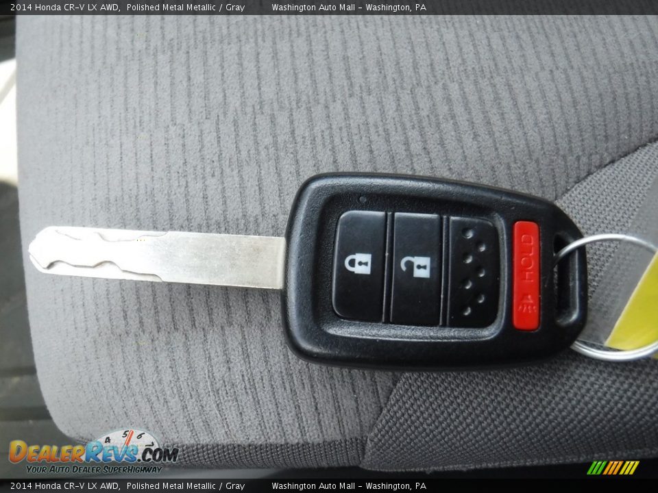 2014 Honda CR-V LX AWD Polished Metal Metallic / Gray Photo #23