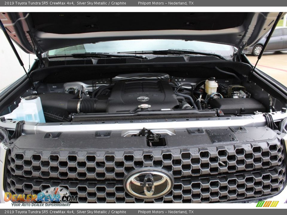 2019 Toyota Tundra SR5 CrewMax 4x4 Silver Sky Metallic / Graphite Photo #24
