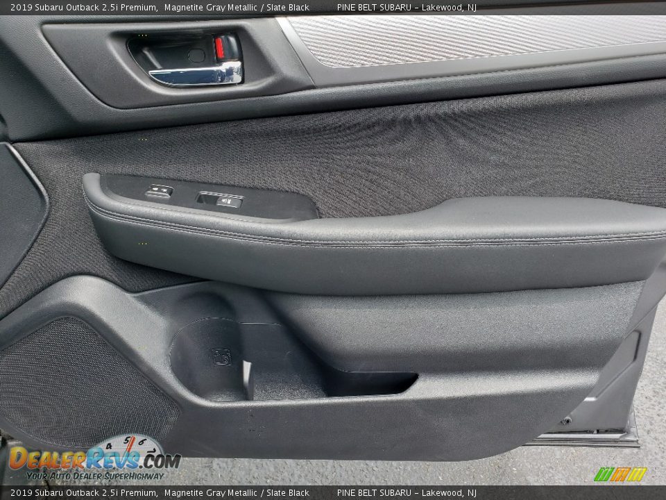 2019 Subaru Outback 2.5i Premium Magnetite Gray Metallic / Slate Black Photo #10