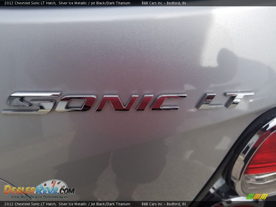 2012 Chevrolet Sonic LT Hatch Silver Ice Metallic / Jet Black/Dark Titanium Photo #28