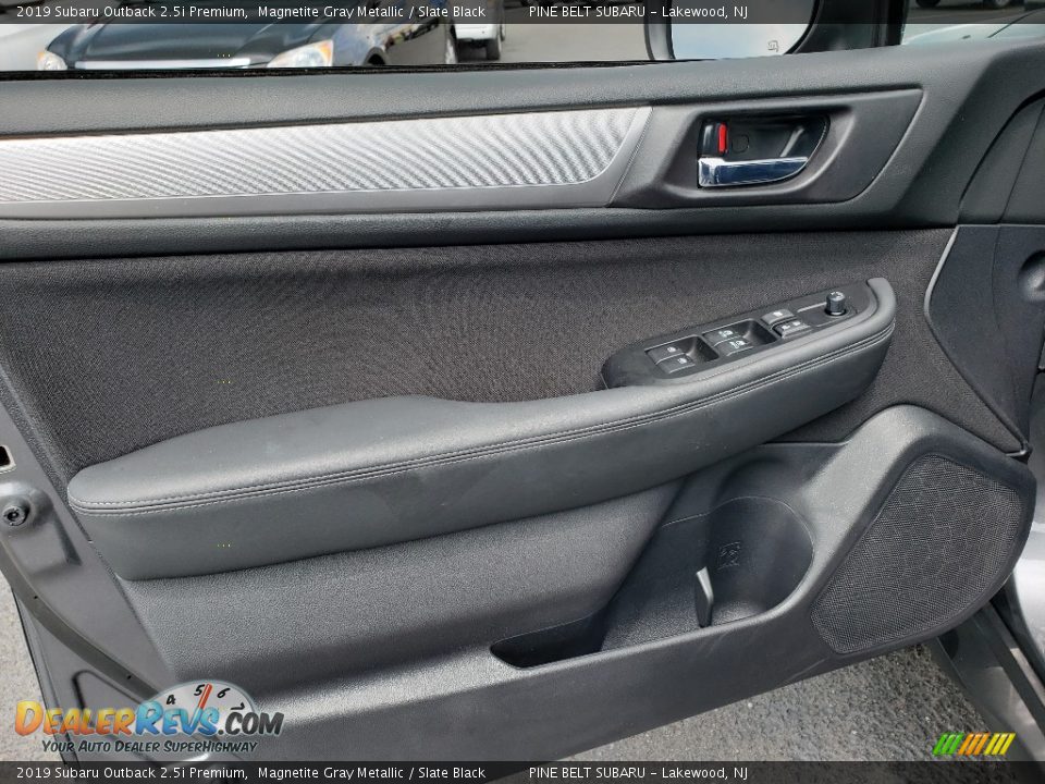 2019 Subaru Outback 2.5i Premium Magnetite Gray Metallic / Slate Black Photo #26