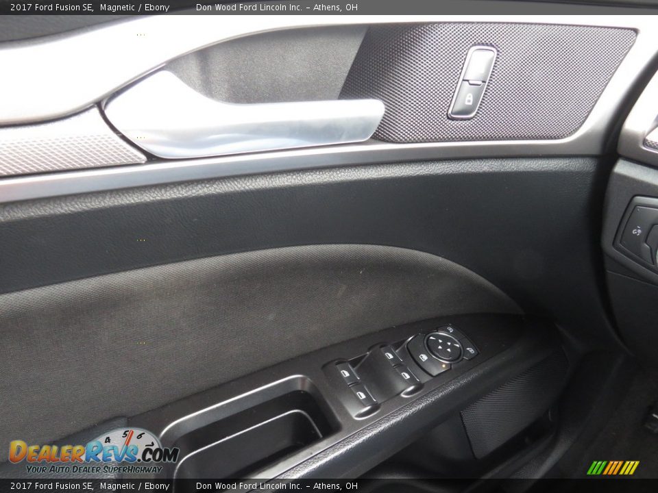 2017 Ford Fusion SE Magnetic / Ebony Photo #28