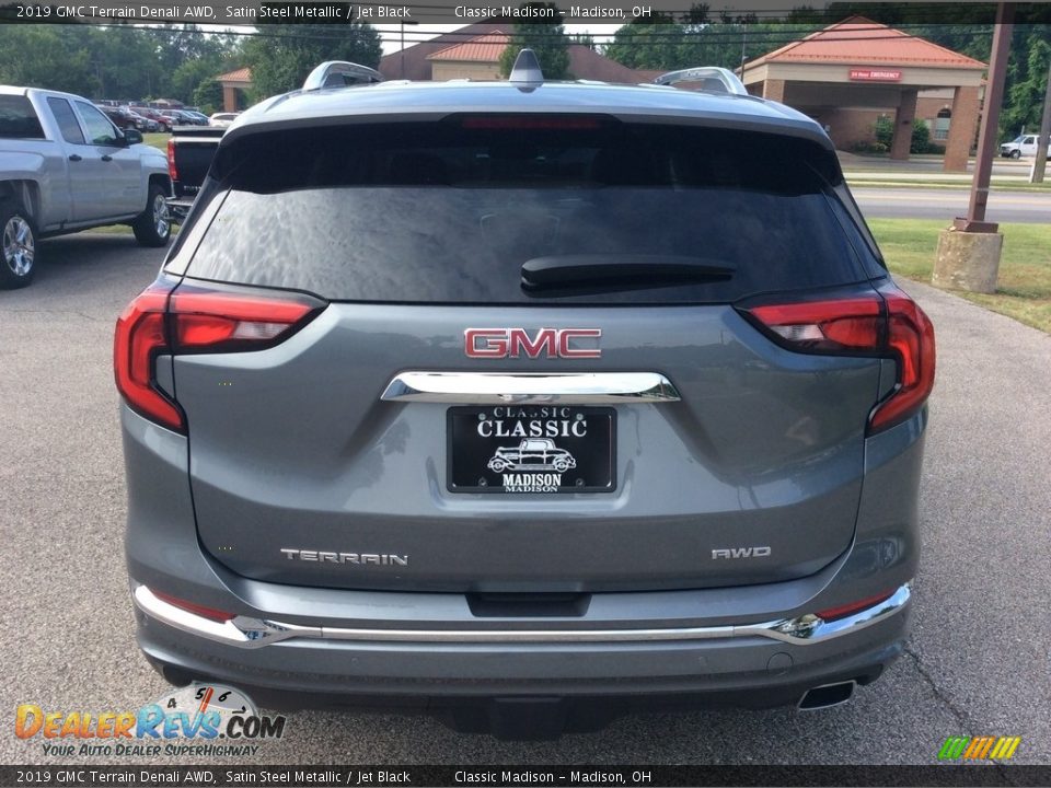 2019 GMC Terrain Denali AWD Satin Steel Metallic / Jet Black Photo #6