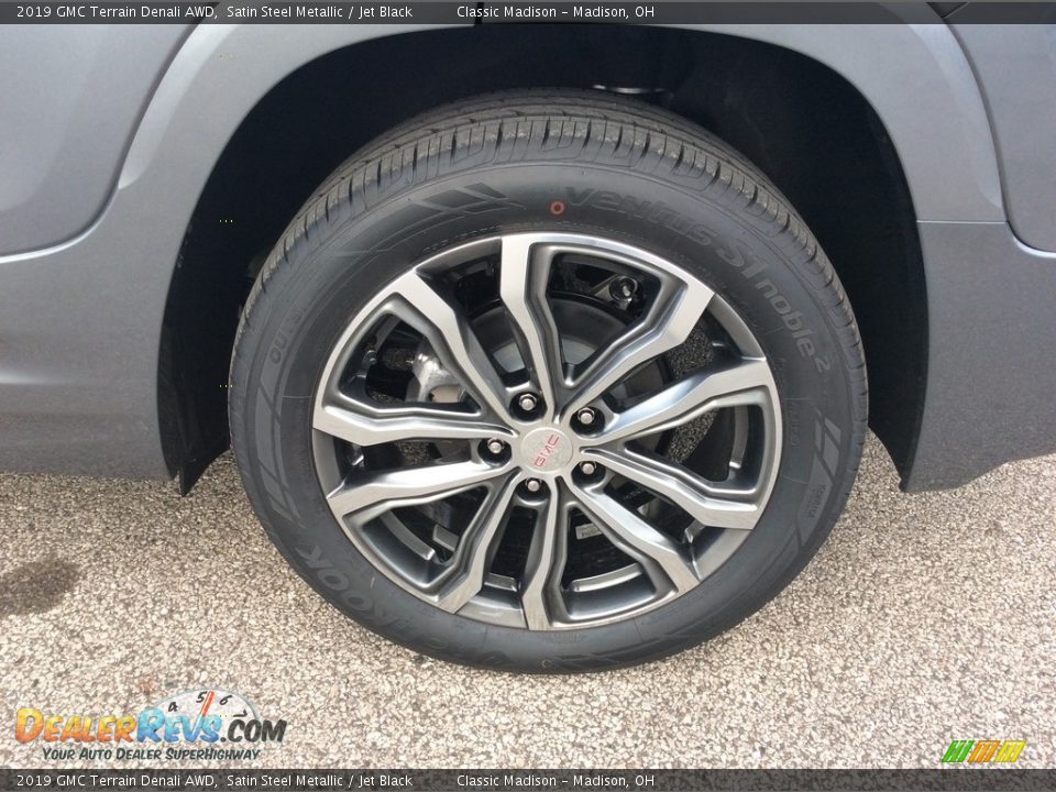 2019 GMC Terrain Denali AWD Satin Steel Metallic / Jet Black Photo #7