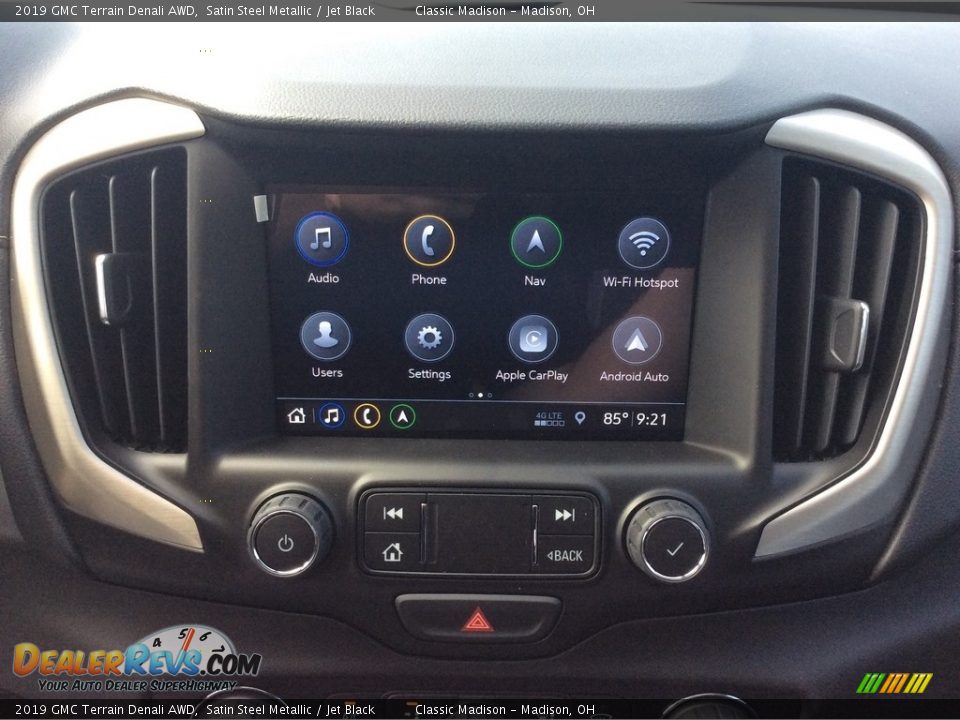 2019 GMC Terrain Denali AWD Satin Steel Metallic / Jet Black Photo #15