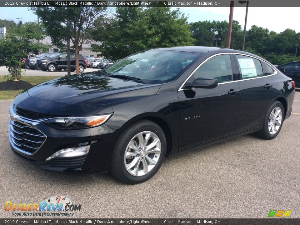 2019 Chevrolet Malibu LT Mosaic Black Metallic / Dark Atmosphere/Light Wheat Photo #3