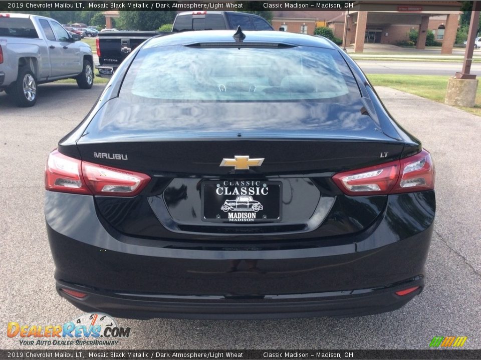 2019 Chevrolet Malibu LT Mosaic Black Metallic / Dark Atmosphere/Light Wheat Photo #6