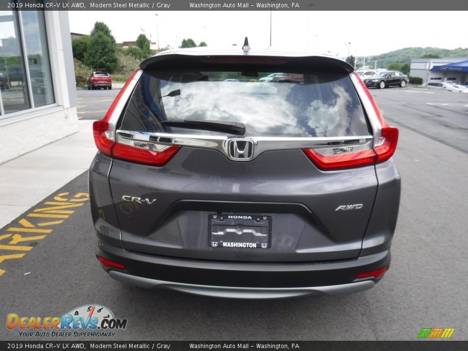 2019 Honda CR-V LX AWD Modern Steel Metallic / Gray Photo #8