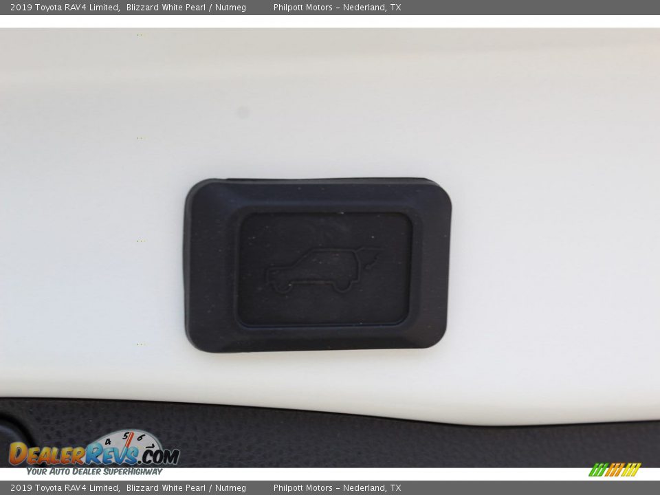 2019 Toyota RAV4 Limited Blizzard White Pearl / Nutmeg Photo #9