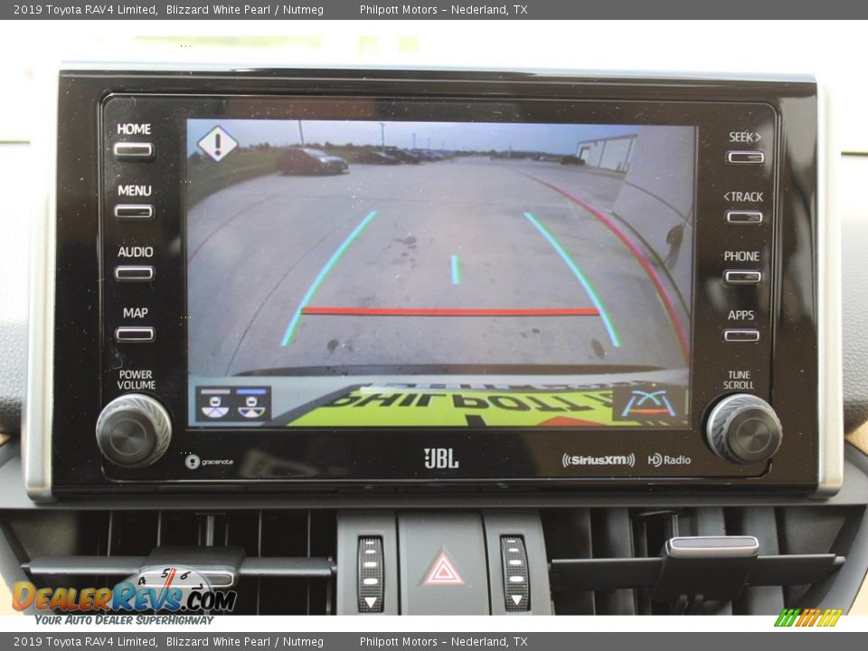 2019 Toyota RAV4 Limited Blizzard White Pearl / Nutmeg Photo #21