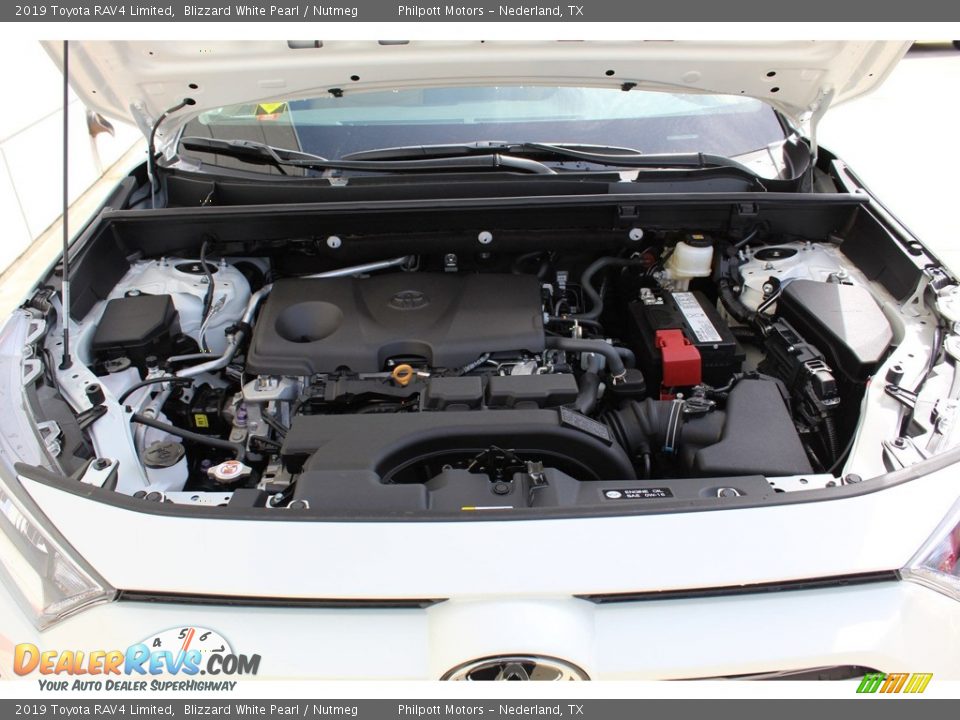 2019 Toyota RAV4 Limited Blizzard White Pearl / Nutmeg Photo #26
