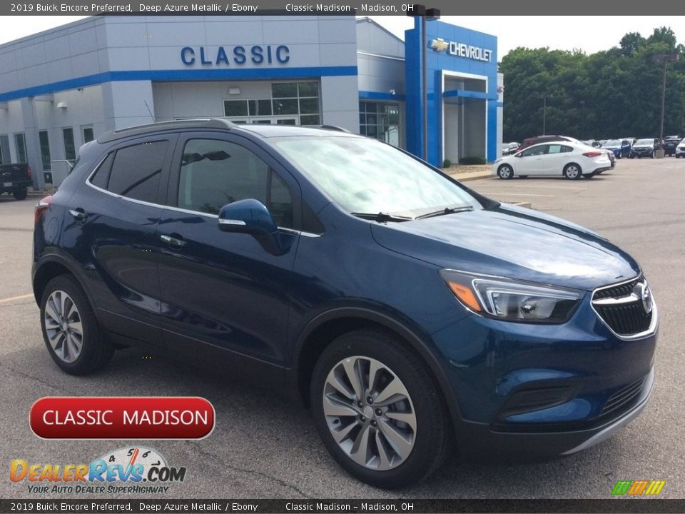 2019 Buick Encore Preferred Deep Azure Metallic / Ebony Photo #1