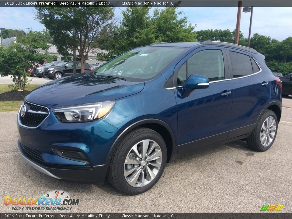 2019 Buick Encore Preferred Deep Azure Metallic / Ebony Photo #3
