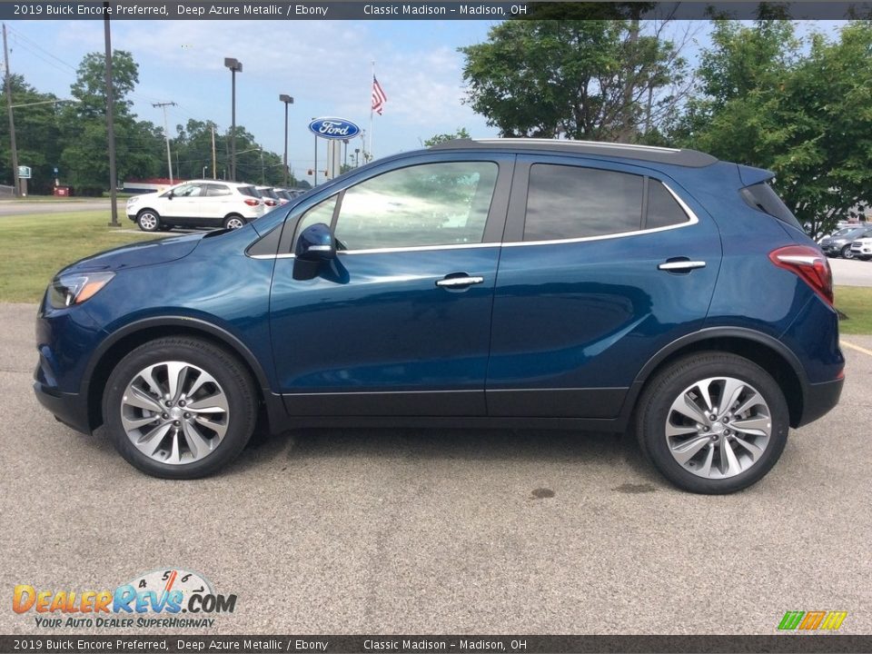 2019 Buick Encore Preferred Deep Azure Metallic / Ebony Photo #4