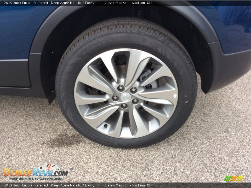 2019 Buick Encore Preferred Deep Azure Metallic / Ebony Photo #7