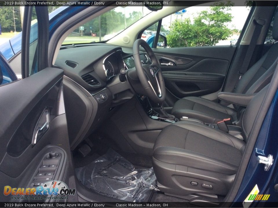2019 Buick Encore Preferred Deep Azure Metallic / Ebony Photo #9