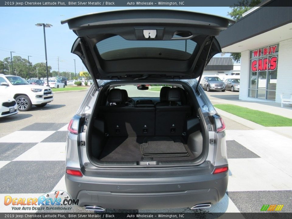 2019 Jeep Cherokee Latitude Plus Billet Silver Metallic / Black Photo #5
