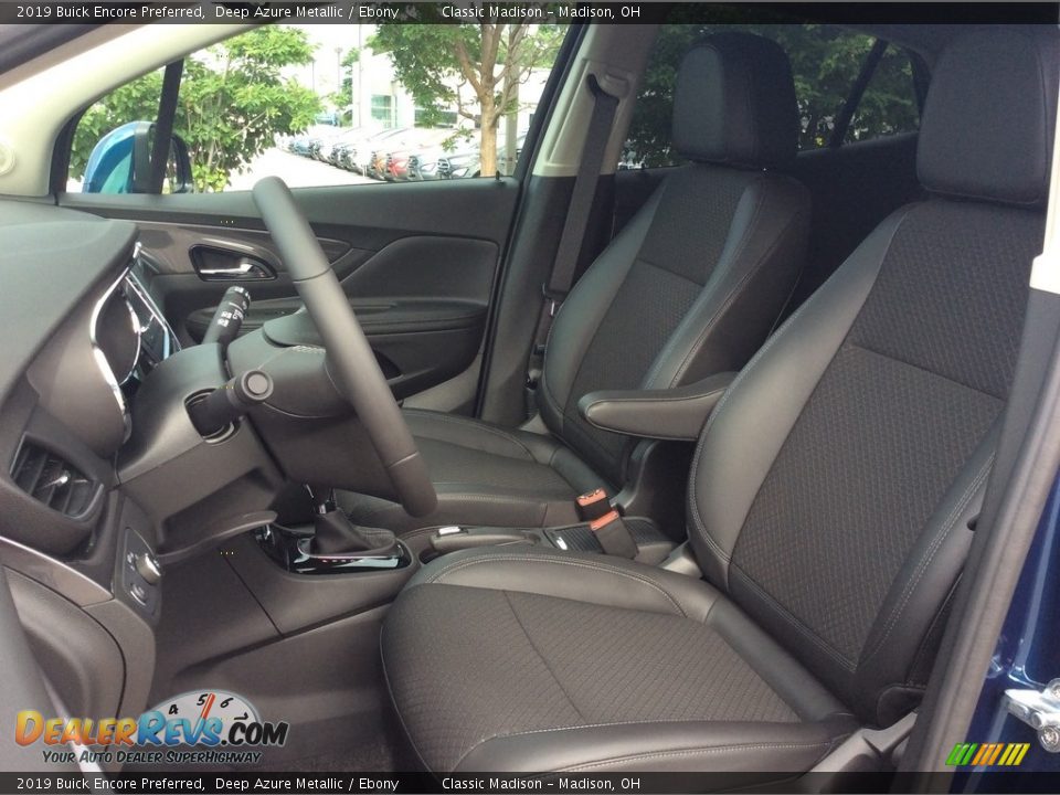 2019 Buick Encore Preferred Deep Azure Metallic / Ebony Photo #10