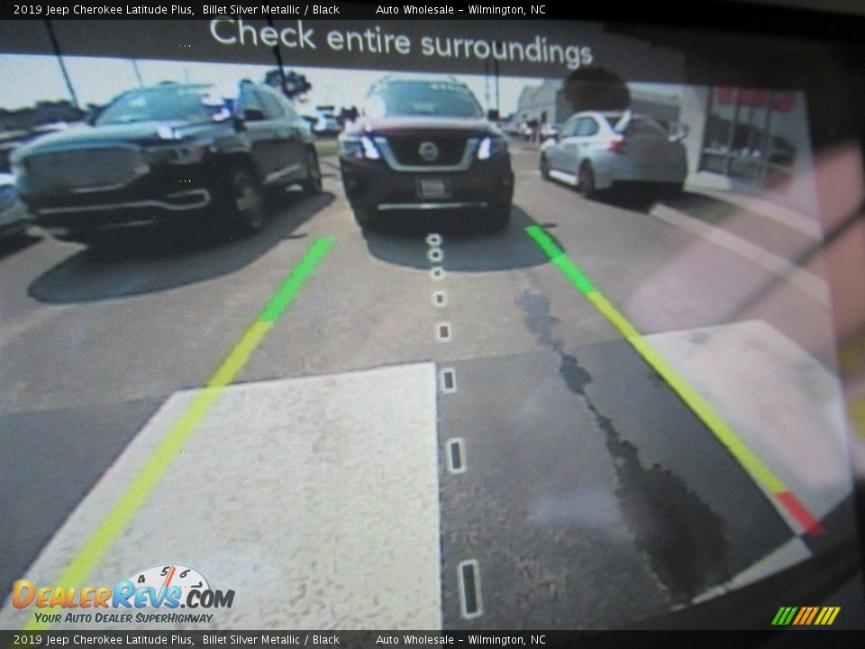 2019 Jeep Cherokee Latitude Plus Billet Silver Metallic / Black Photo #18