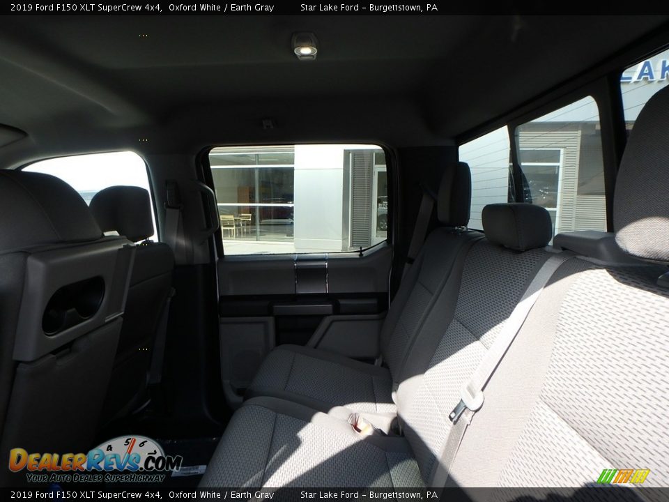 2019 Ford F150 XLT SuperCrew 4x4 Oxford White / Earth Gray Photo #10