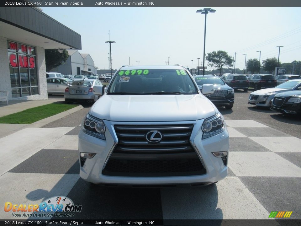 2018 Lexus GX 460 Starfire Pearl / Sepia Photo #2