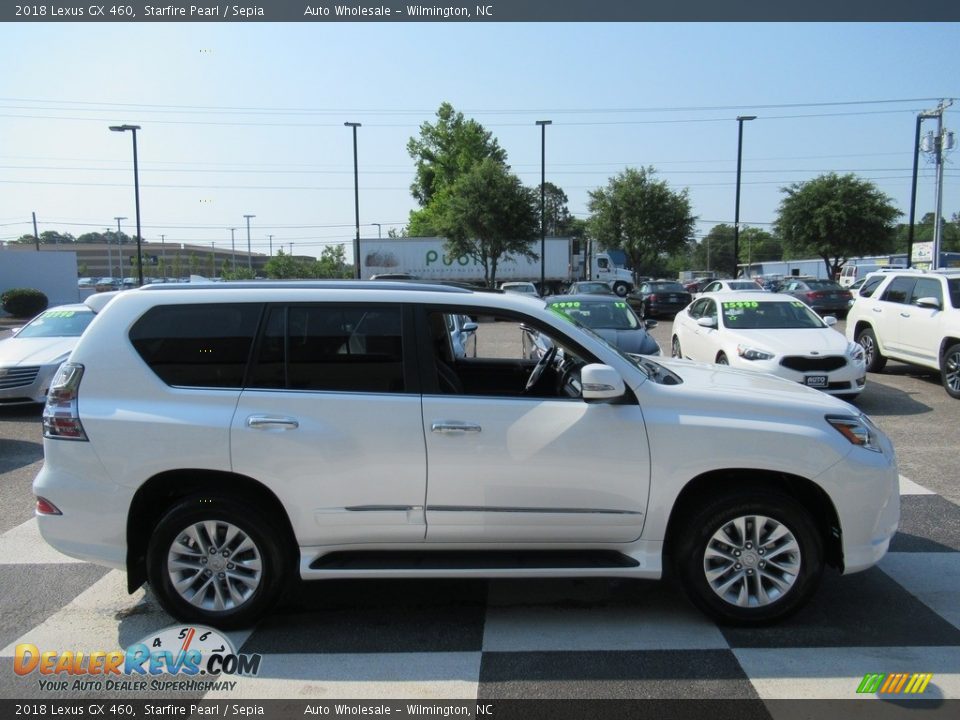 2018 Lexus GX 460 Starfire Pearl / Sepia Photo #3