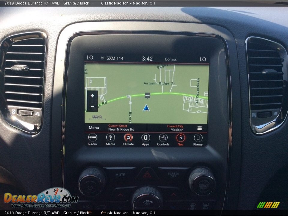 2019 Dodge Durango R/T AWD Granite / Black Photo #17