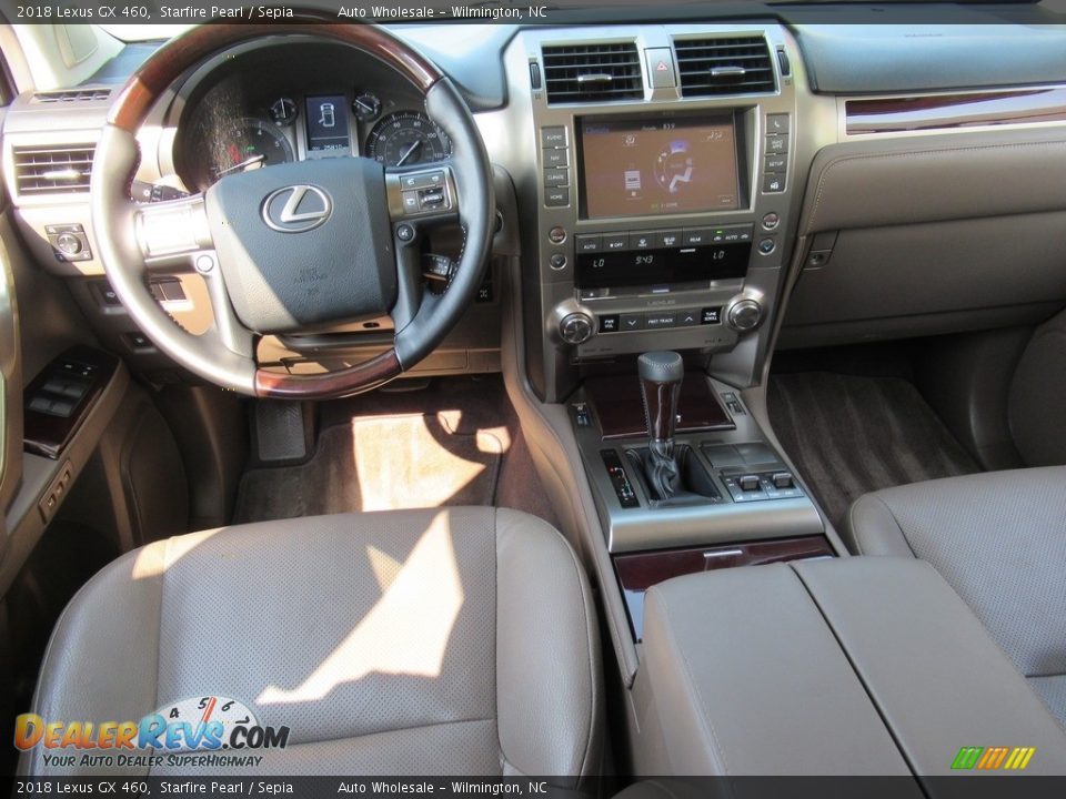 2018 Lexus GX 460 Starfire Pearl / Sepia Photo #14