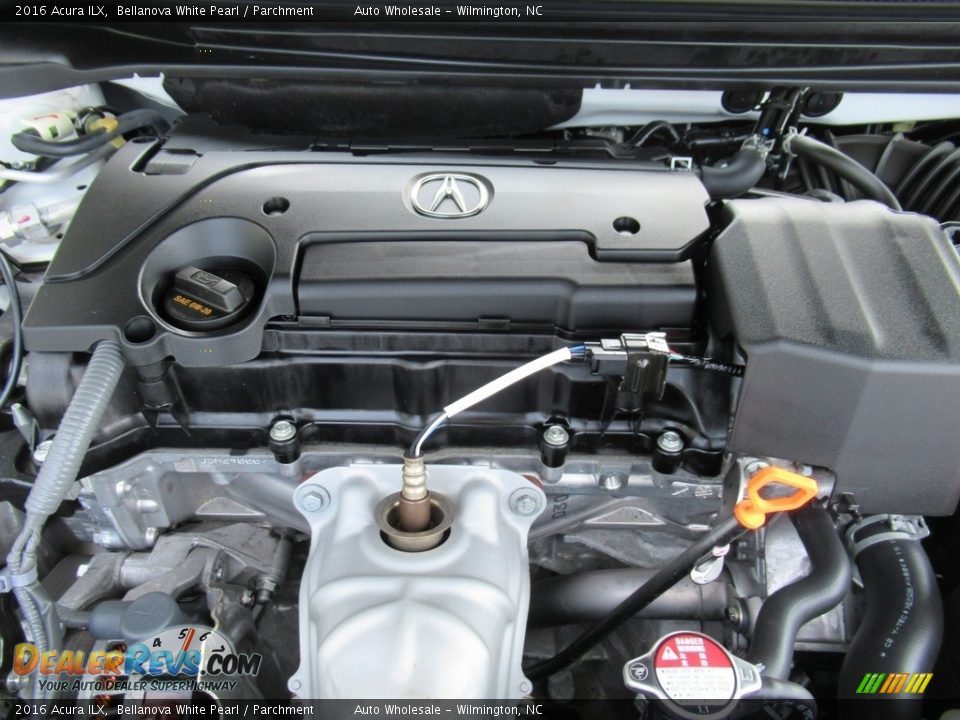 2016 Acura ILX Bellanova White Pearl / Parchment Photo #6