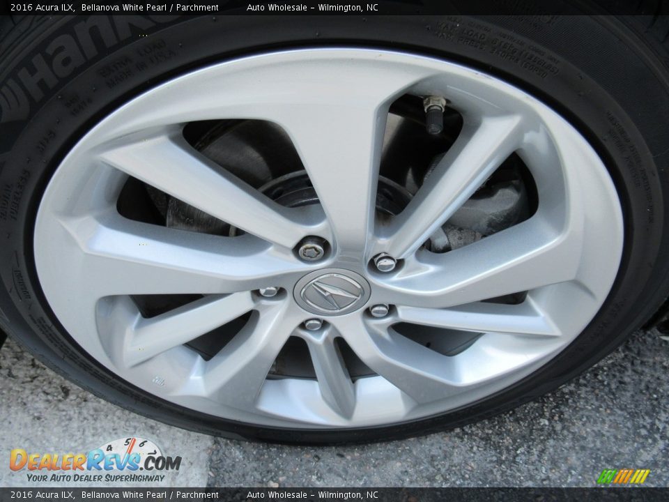 2016 Acura ILX Bellanova White Pearl / Parchment Photo #7