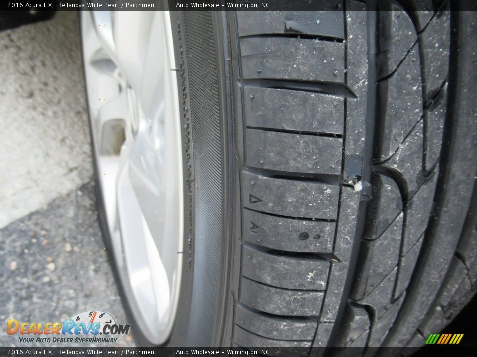 2016 Acura ILX Bellanova White Pearl / Parchment Photo #8