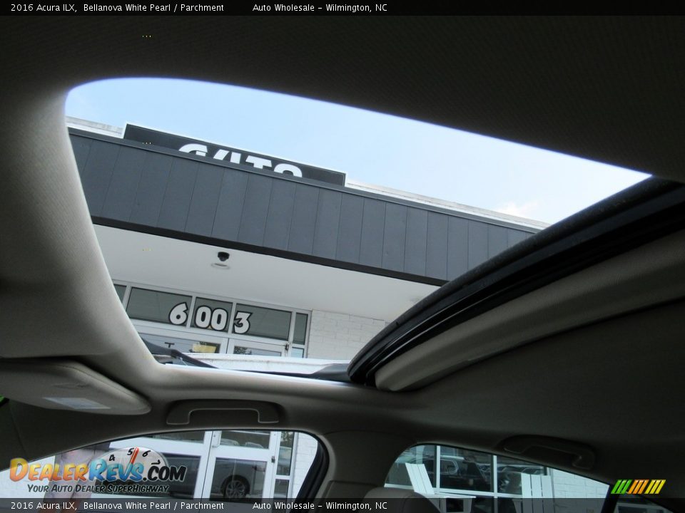 2016 Acura ILX Bellanova White Pearl / Parchment Photo #14