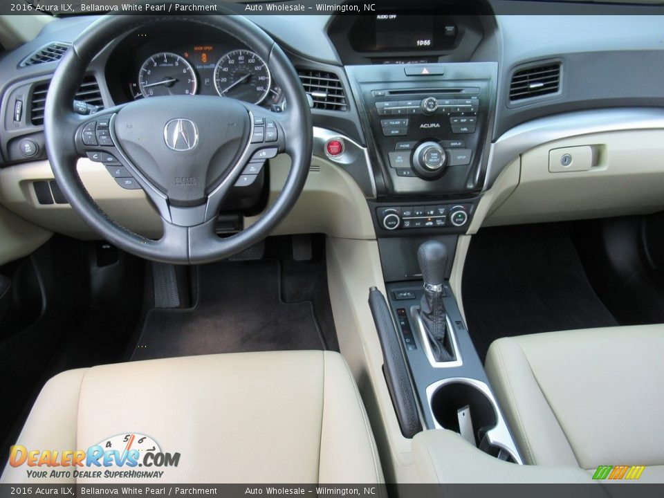 2016 Acura ILX Bellanova White Pearl / Parchment Photo #15