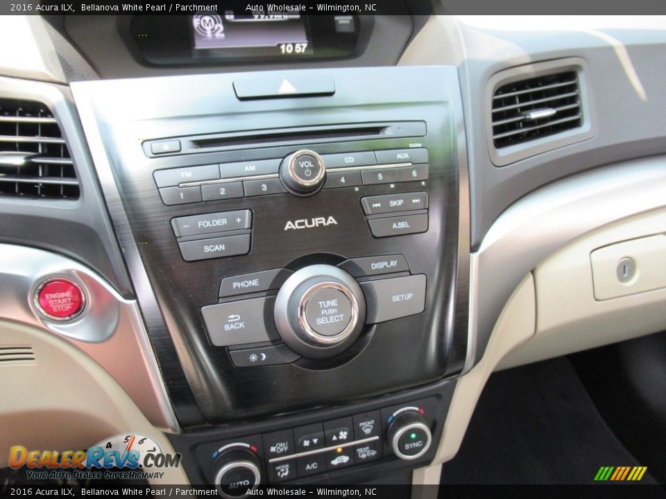 2016 Acura ILX Bellanova White Pearl / Parchment Photo #17