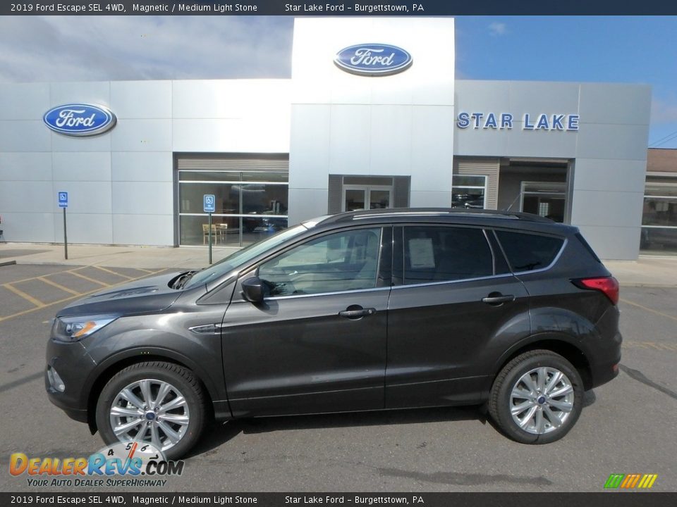 2019 Ford Escape SEL 4WD Magnetic / Medium Light Stone Photo #1