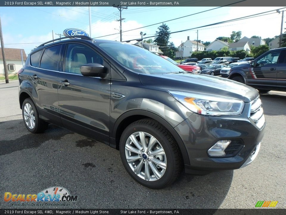 2019 Ford Escape SEL 4WD Magnetic / Medium Light Stone Photo #3
