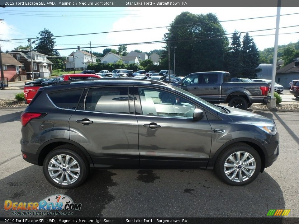 2019 Ford Escape SEL 4WD Magnetic / Medium Light Stone Photo #4