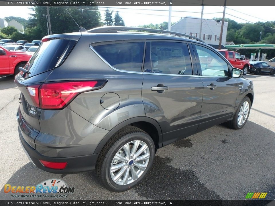 2019 Ford Escape SEL 4WD Magnetic / Medium Light Stone Photo #5