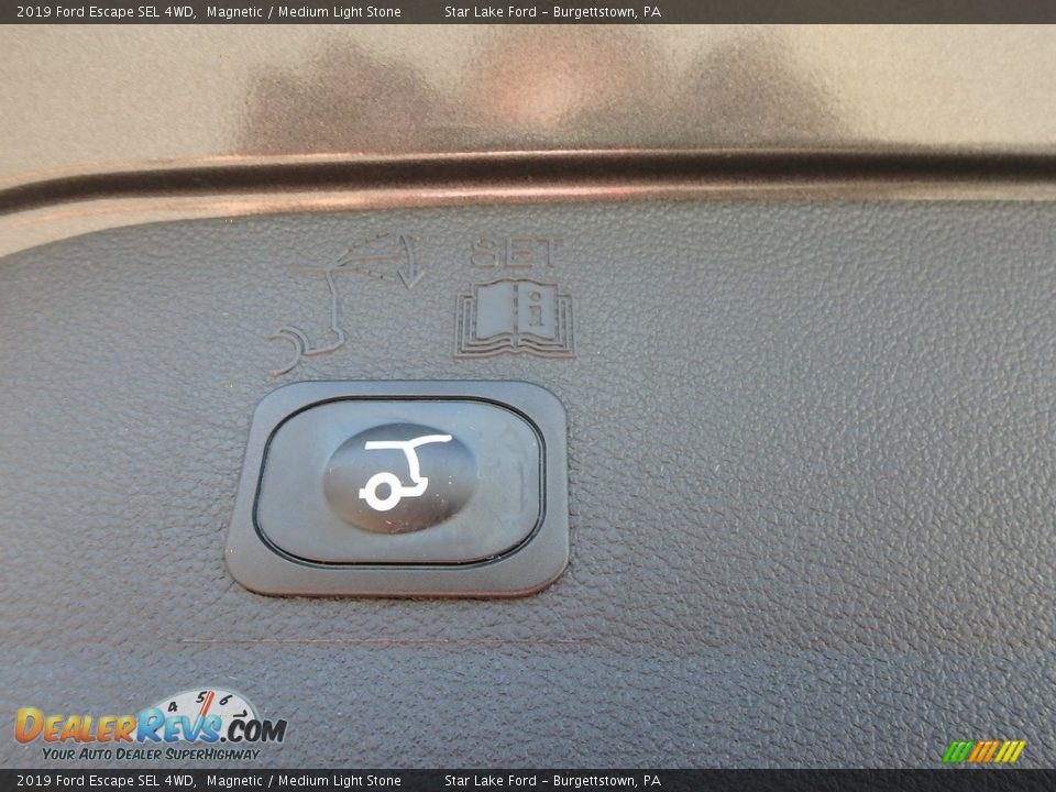 2019 Ford Escape SEL 4WD Magnetic / Medium Light Stone Photo #7