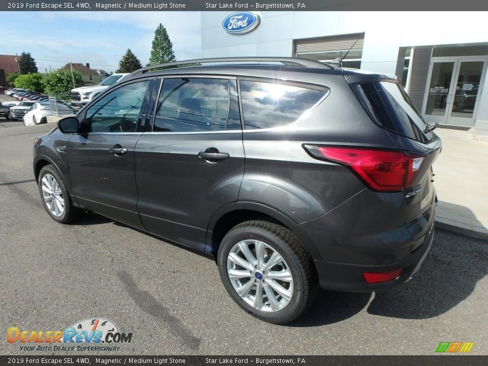 2019 Ford Escape SEL 4WD Magnetic / Medium Light Stone Photo #9