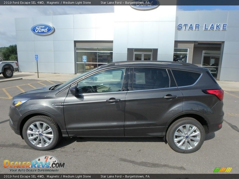 2019 Ford Escape SEL 4WD Magnetic / Medium Light Stone Photo #10