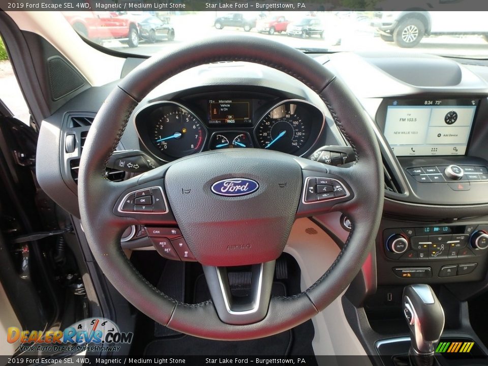 2019 Ford Escape SEL 4WD Magnetic / Medium Light Stone Photo #17