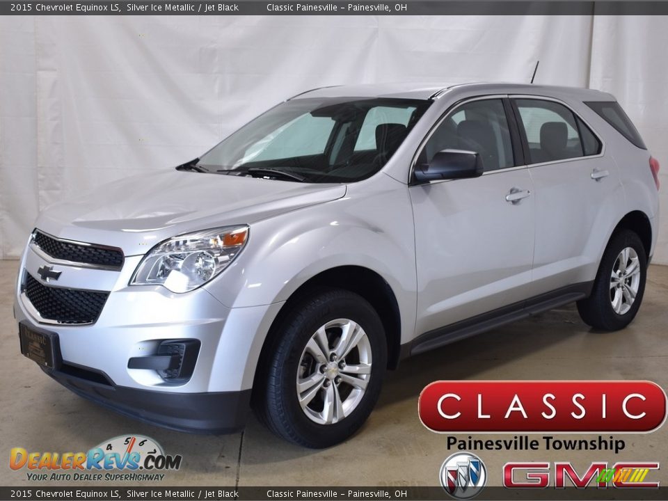 2015 Chevrolet Equinox LS Silver Ice Metallic / Jet Black Photo #1